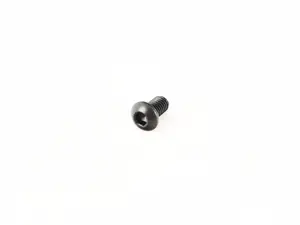 M6 X 1.0mm 10mm Long Black Oxide Stainless Steel Button Head Screw - Priced Each