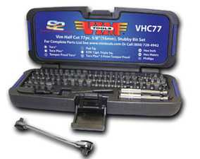 77 Piece Half Cut Stubby Set