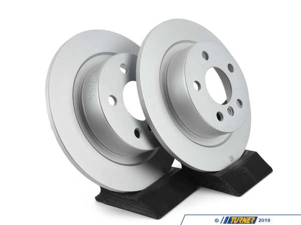 Genuine BMW Rear Brake Rotors - Pair 11.02" (280x10) 34216799367KT