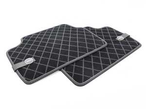 Genuine MINI Floor Mats, Textile, Rear Essential-Black - 51472358060 - (NO LONGER AVAILABLE)