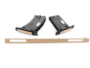 BMW E90 E92 Cup Holder Set - Beige 