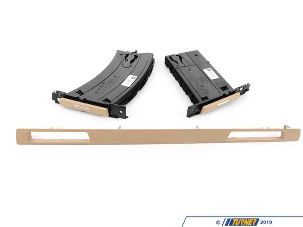 Genuine BMW BMW E90 E92 Cup Holder Set - Beige  51459173467KT