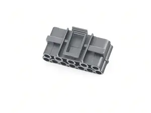 Genuine BMW Socket Housing, Black 12 Pol. - 61131378130