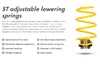 Suspension Techniques ST Adjustable Lowering Springs E82 1M E90 M3 E92 M3 27320057 View 1