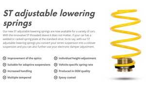 ST Adjustable Lowering Springs E82 1M E90 M3 E92 M3