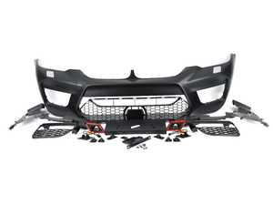 Front Bumper Conversion W/ Fog Light Grilles - M5 Style