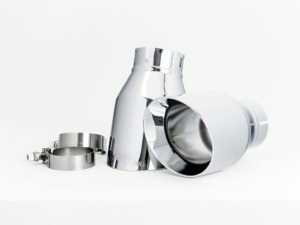 AWE Touring Edition Axle-back Exhaust for BMW F22 M235i / M240i - Chrome Silver Tips (102mm)