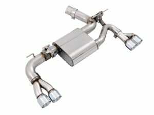 AWE Touring Edition Axle-back Exhaust Quad Tip - Chrome Silver Tips(80mm) F3X 328/428