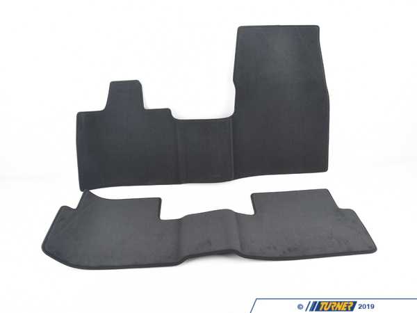 Genuine BMW Genuine BMW Set Of Floormats In Silk Vel - 51477380886 51477380886