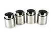 Active Autowerke Active Autowerke 90mm Slip on Exhaust Tips - Brushed Stainless Steel - F87 M2 11-043 View 2