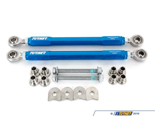 Turner Motorsport Turner Adjustable Toe Arms - E82/E9X M  024651TMS03