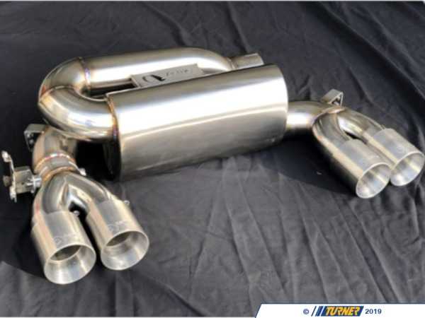 Active Autowerke Active Autowerke Signature Performance Exhaust System - Brushed Silver Tips - F80/2/3 M3/M4 11-045
