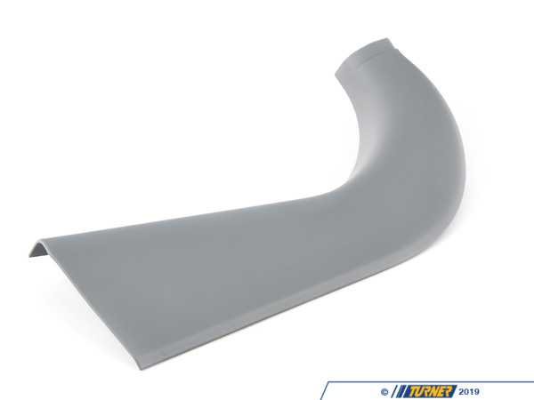 Genuine BMW Genuine BMW Lateral Trim Panel Front Right Grau - 51438208322 - E39 51438208322