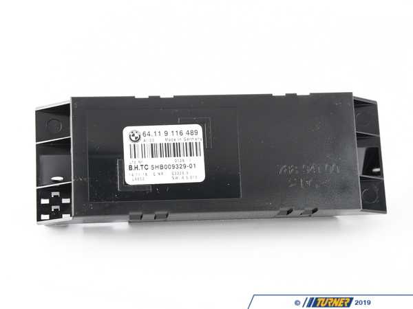 Genuine BMW Genuine BMW Control Unit, A/c, For 3rd S - 64119116489 64119116489