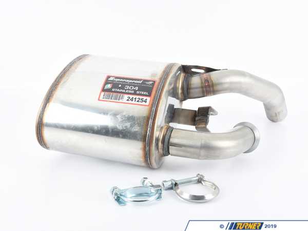 Supersprint PORSCHE 996 Carrera 3.4i '96 -> '01 Rear exhaust Right " Racing " 241254