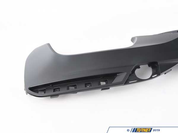 Genuine BMW BUMPER TRIM, BLACK M 51192412410