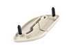 Genuine BMW Seat Belt Outlet Cover - Right - Ivory White - F12, F13 52207266306 View 3