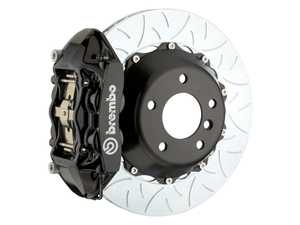 Brembo GT Rear Big Brake Kit W/ Black Calipers - Type 3 Slotted Rotors (380x28mm) - F80 M3, F82/83 M4