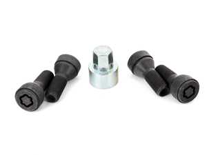 Wheel Lock Set W/ Lug Key (M14x1.25) - Priced Each Set