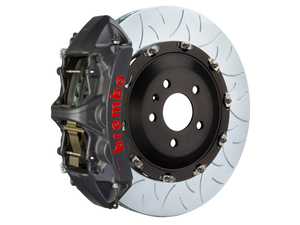 Brembo GT-S Performance Front Big Brake Kit W/ Black Calipers - Type 3 Slotted Rotors (380x34mm) - F80 M3, F82/83 M4