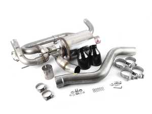 AWE Touring Edition Axle-back Exhaust for BMW F22 M235i / M240i - Diamond Black Tips (102mm)