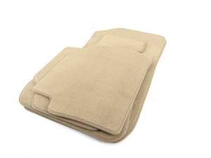 Genuine BMW Set Of Floor Mats Velours Beige - E90