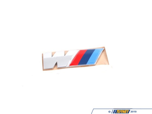 Genuine BMW "M" Rear Emblem - E71 X6M 51147250850