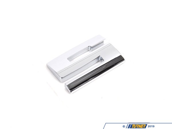 Genuine BMW Trunk Emblem "5" for E39 M5 51142693189