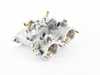 Genuine BMW Throttle Housing Assembly - Cylinder 5+6 - E34 13541312407 View 1