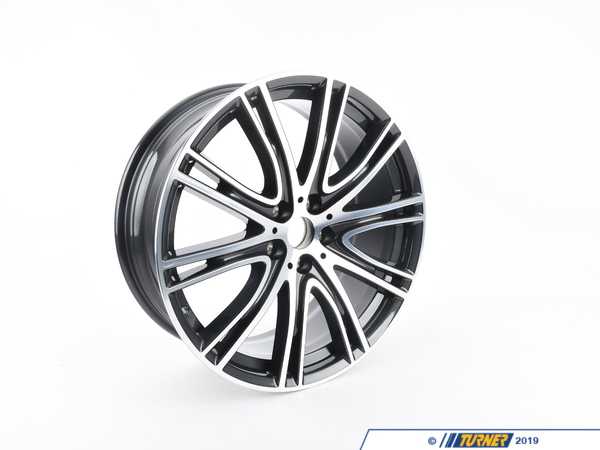 Genuine BMW BMW Light Alloy Wheel V-Spoke 759I - 20"x8" ET 30 Front- G30 36118053501