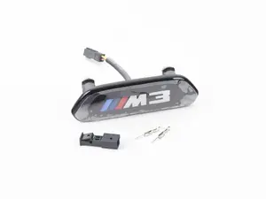 Genuine BMW Illuminated M3 Backrest Trim - Black - F80 M3