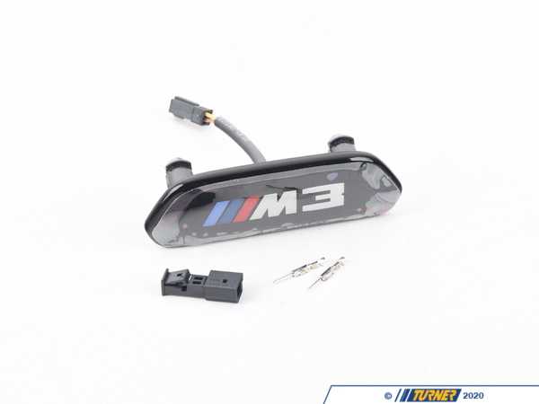 Genuine BMW Genuine BMW Illuminated M3 Backrest Trim - Black - F80 M3 52109503038