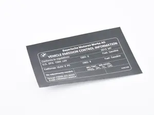Genuine BMW Label 