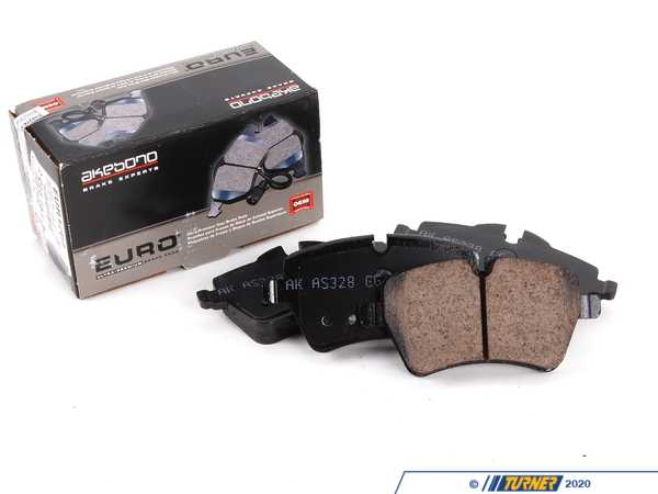 Akebono Akebono Front Euro Ceramic Brake Pad Set 34116778320