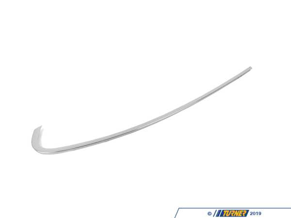 Genuine BMW Genuine BMW Finisher Window Frame Top Rl Door - 51357179117 - F02 51357179117