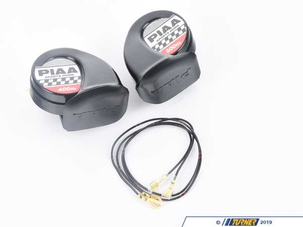 PIAA Bass Tone Sports Horn Kit 400Hz + 500Hz, 115Db 85110
