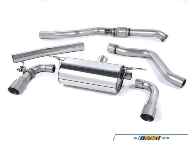 Milltek Sport Performance Street Cat Back - Titanium Tips - F22 M235i SSXBM1028