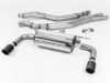 Milltek Sport Performance Race Cat Back - Carbon Tips - F22 M240 SSXBM1055 View 1