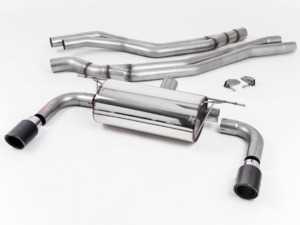 Performance Street Cat Back - Carbon Tips - F22 M240