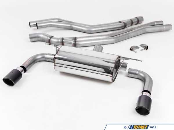 Milltek Sport Performance Race Cat Back - Carbon Tips - F22 M240 SSXBM1055