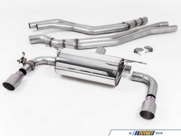 Milltek Sport Performance Street Cat Back - Titanium Tips - F22 M240 SSXBM1052