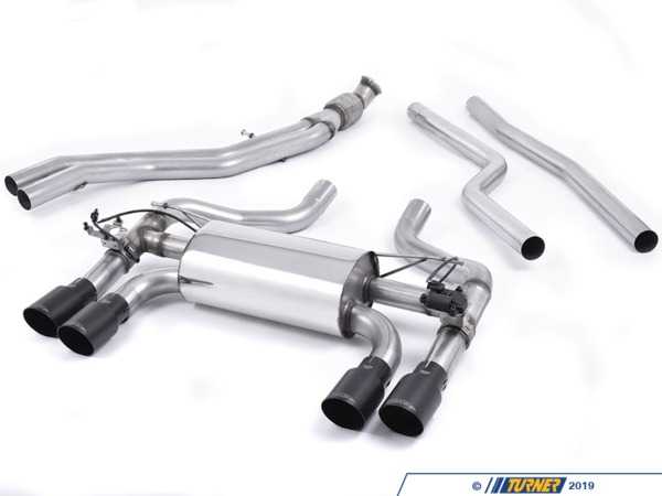 Milltek Sport Performance Cat Back Exhaust - Black Tips - F80/F82 SSXBM1034
