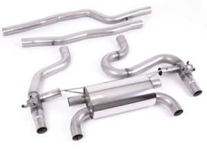 Milltek Performance Race Cat Back Exhaust with Diverse Tip Options - F87 M2 Competition