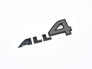 Model Letting Emblem Black Line All 4 - Priced Each