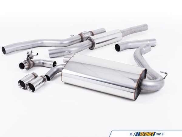 Milltek Sport Performance Street Cat Back - Polished Tips - F32 428 SSXBM1008