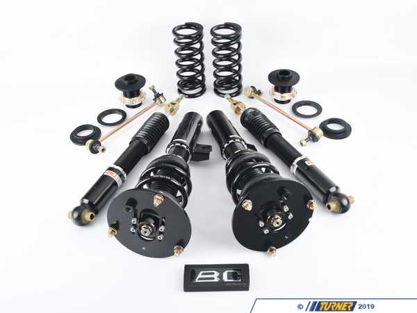 BC Racing BC Racing BR Series Coilover Suspension Kit - 3-Bolt Top Mounts - BMW F30 320i 328d 328i 330i 335i 340i I-29-BR