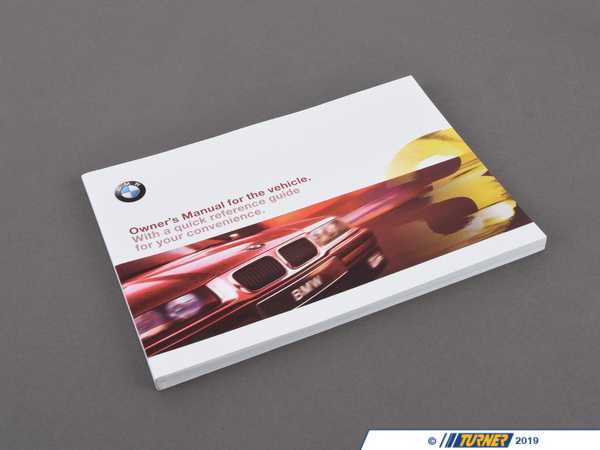 Genuine BMW Genuine BMW Owner's Handbook E36/2/4/C - 01419790377 - E36 01419790377