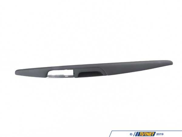 Genuine BMW Armrest - Front Left - Schwarz - E92, E93 51417844083