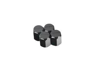 APR Black Valve Stem Caps - Pack of 4 