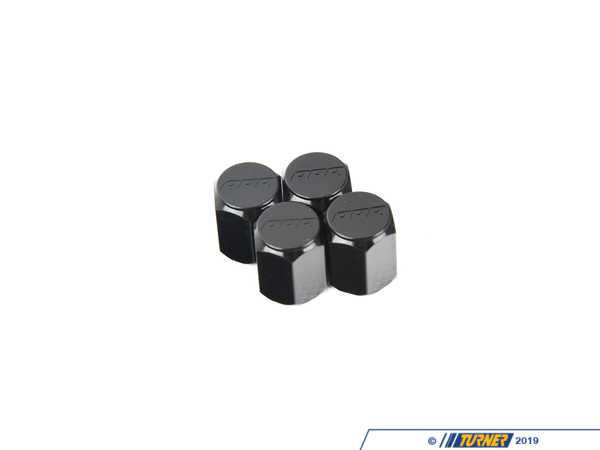 APR APR Black Valve Stem Caps - Pack of 4  MS100197